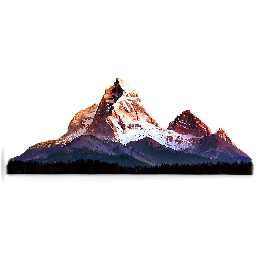 Mountain Night Sky Png Djo PNG