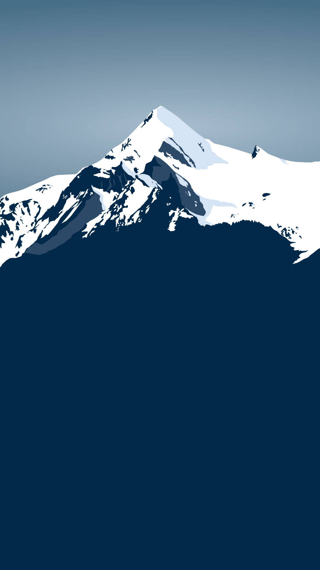 Mountain Peak Art Design Smartphone Background Wallpaper