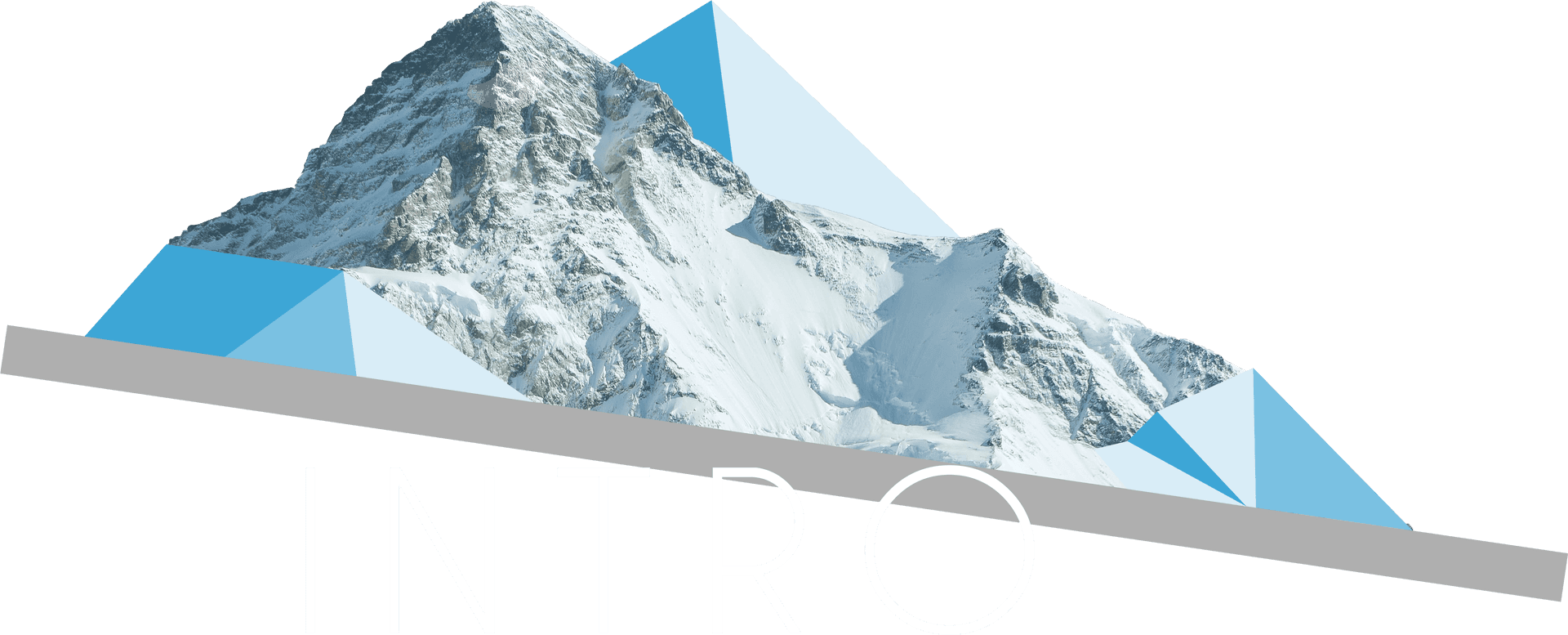 Mountain Peak Intro Graphic PNG