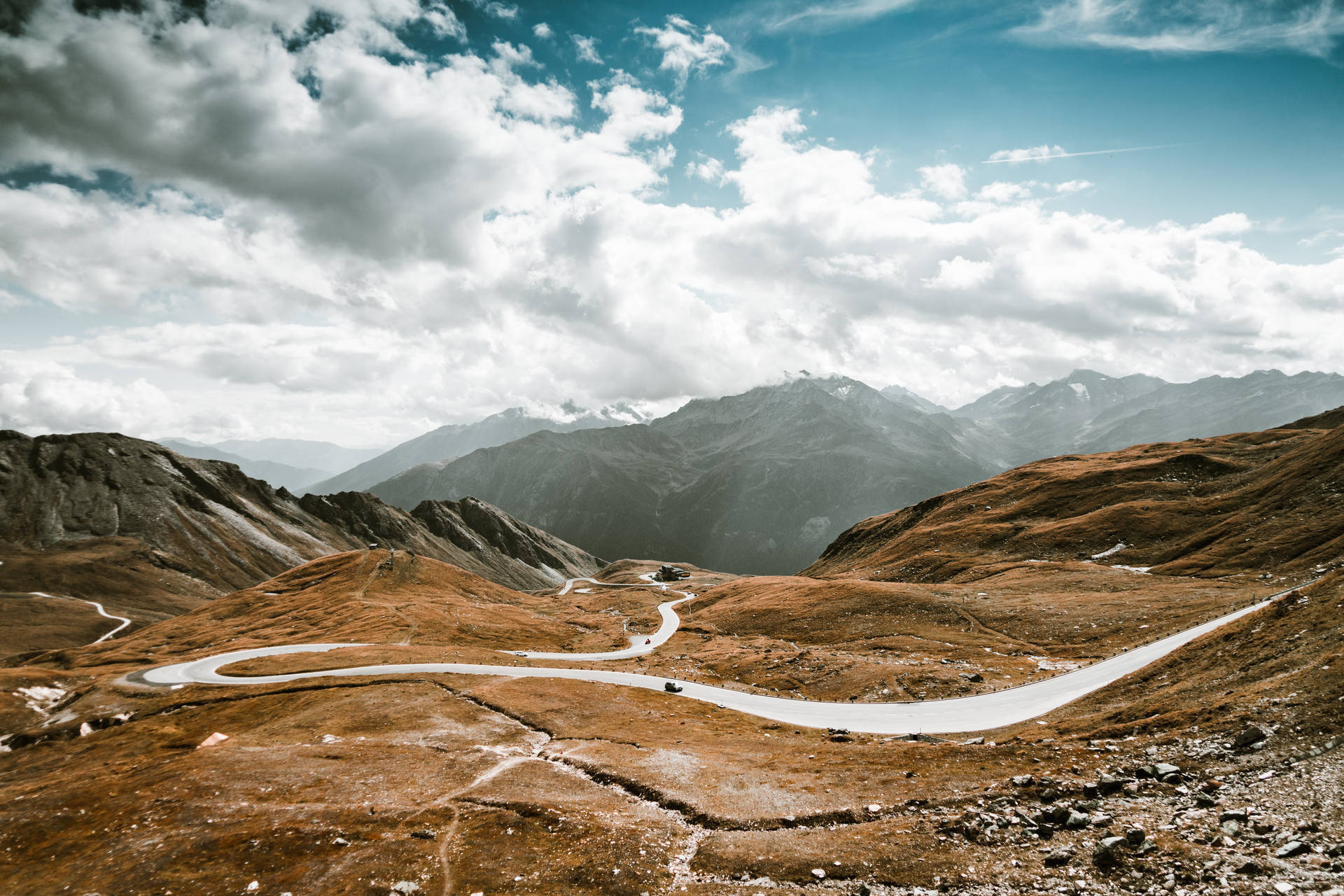 Bergweg In Oostenrijk Beste 4k Achtergrond