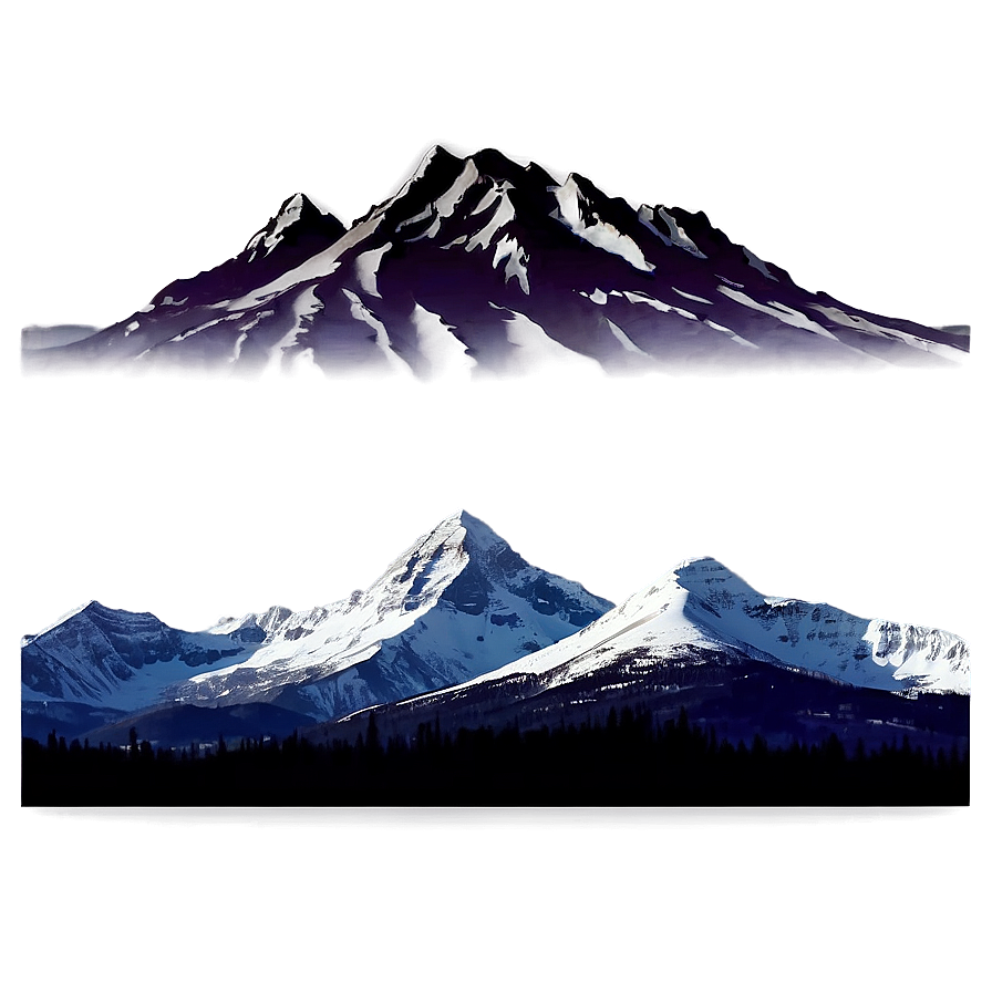 Mountain Silhouette Png 26 PNG