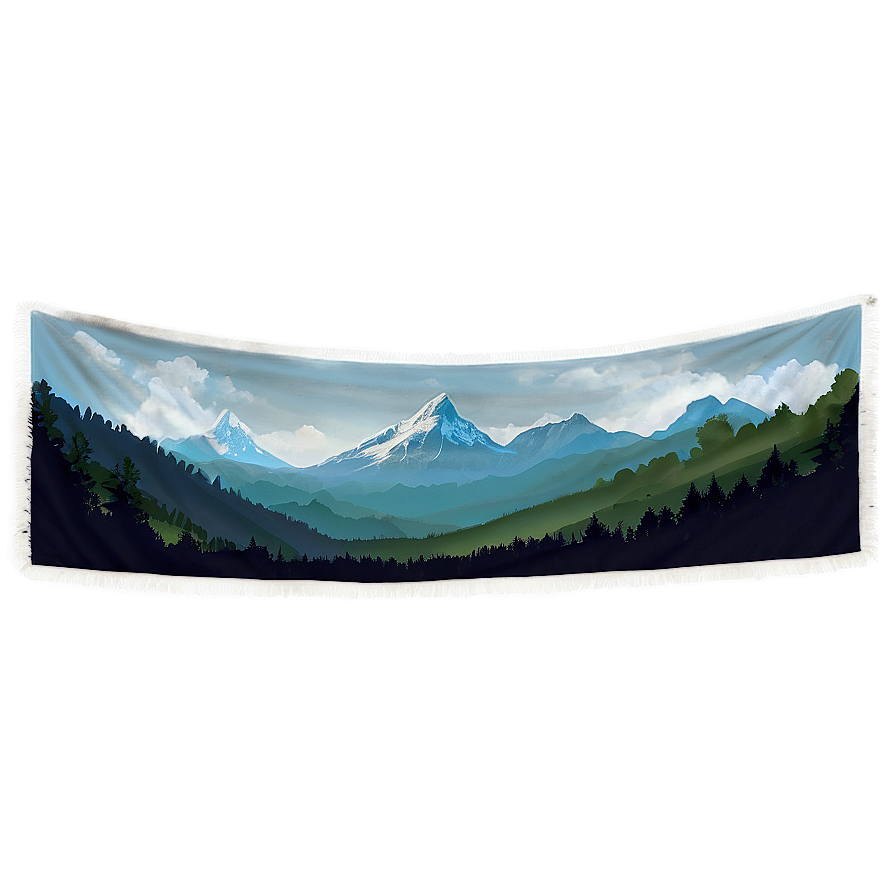 Mountain Tapestry Png Cnm74 PNG