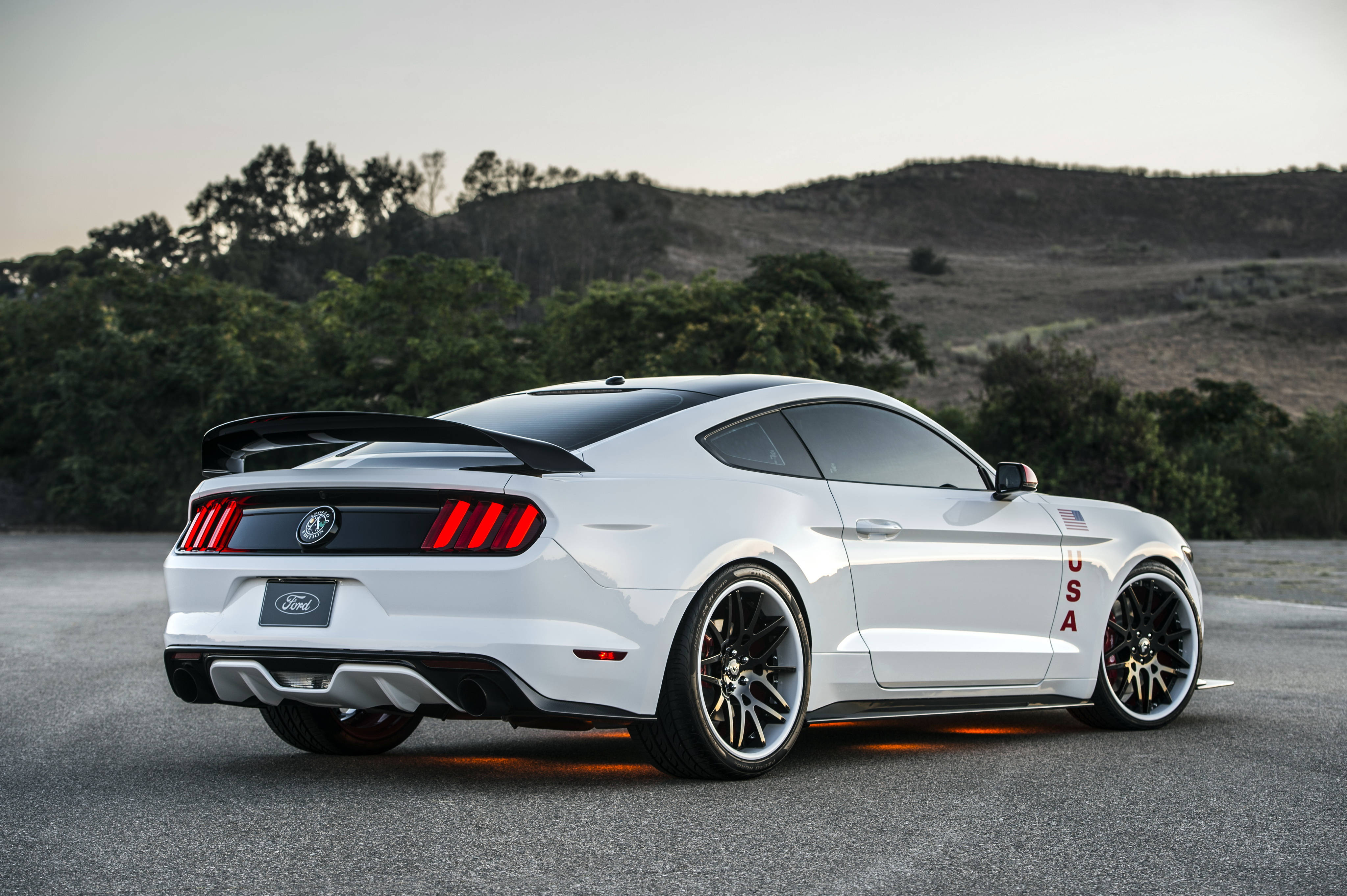 Mountains And Ford Mustang Hd Wallpaper