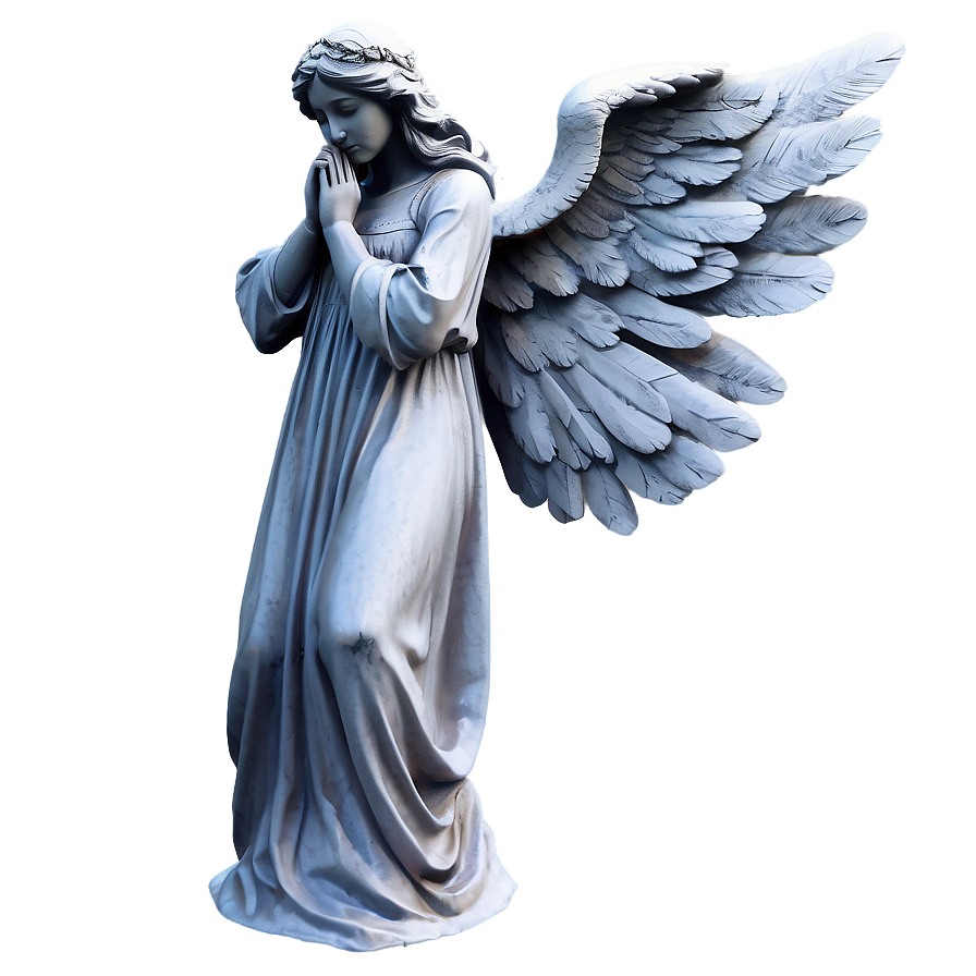 Mourning Angel Artwork Png 06202024 PNG