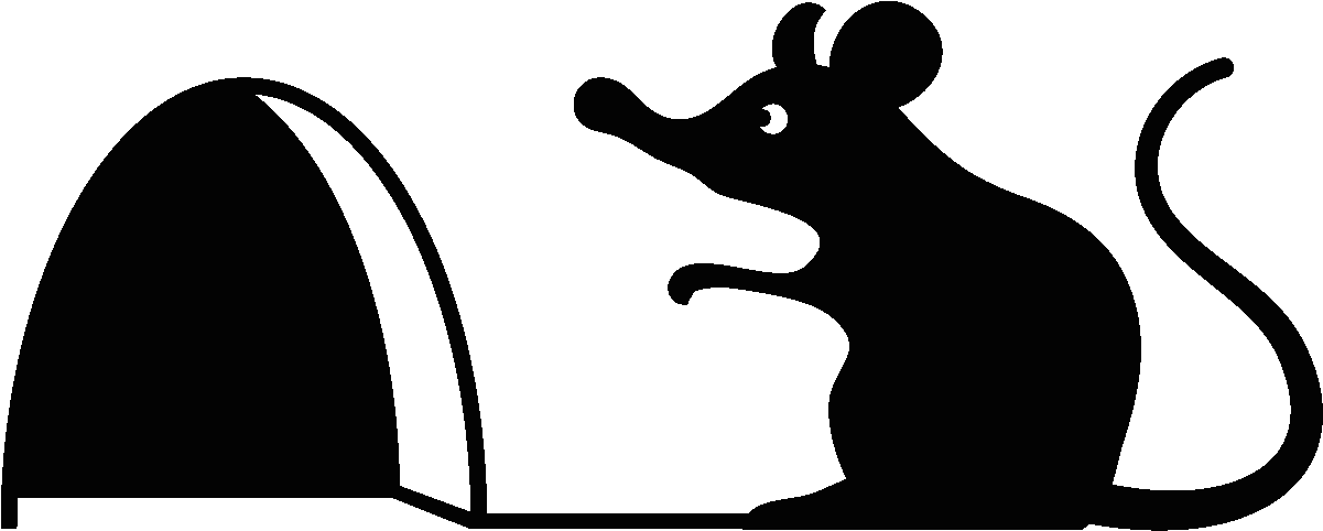 Mouse Computer Interaction Silhouette PNG