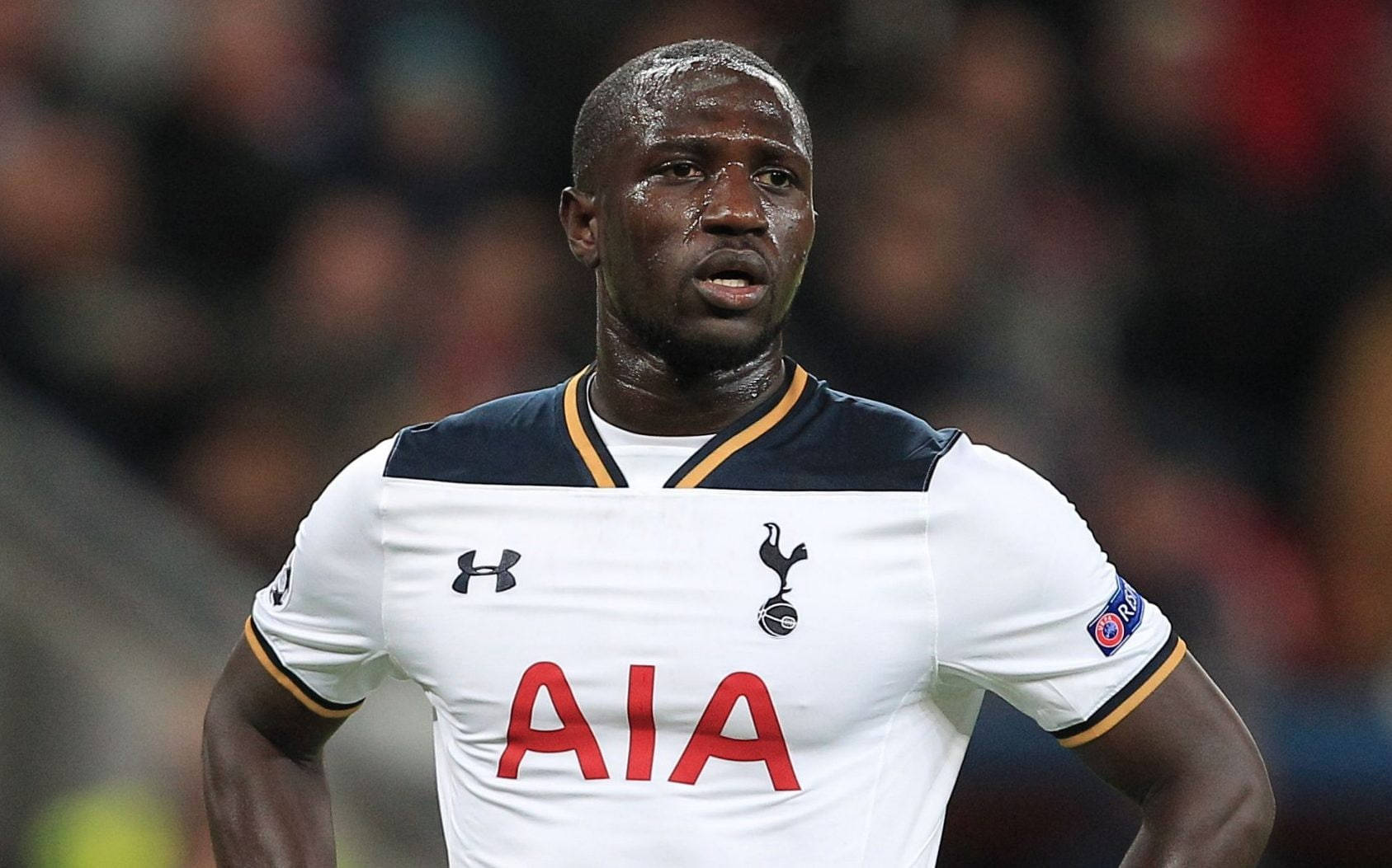 Moussa Sissoko Drenched In Sweat Wallpaper