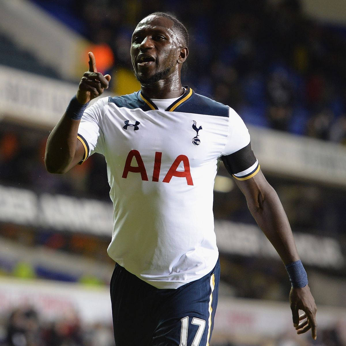 Moussa Sissoko Pointing His Finger Wallpaper