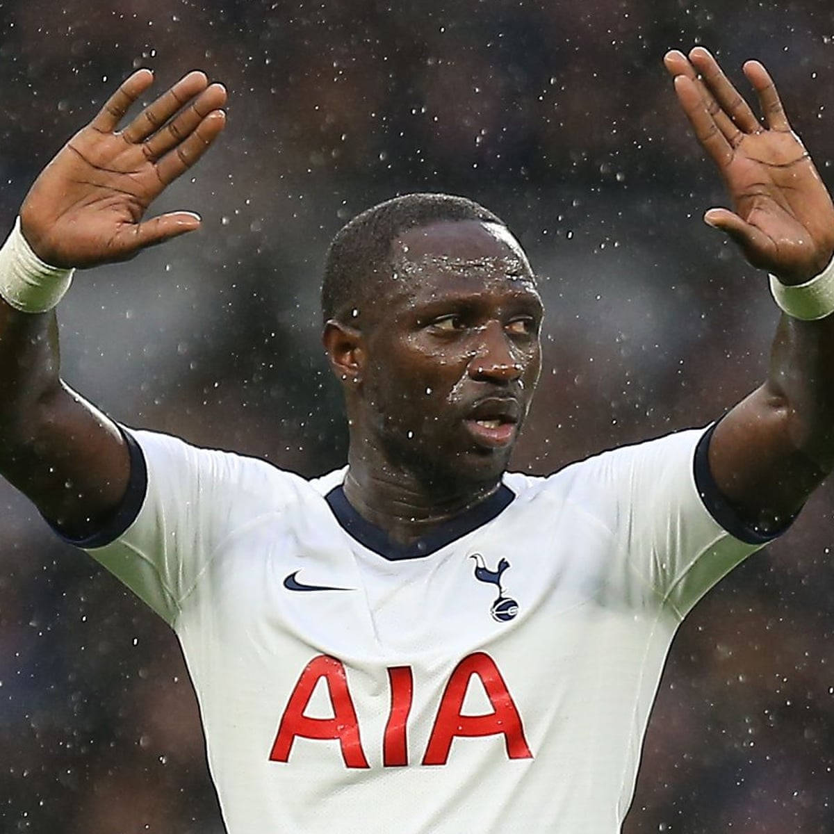Moussa Sissoko With His Hands Up Wallpaper