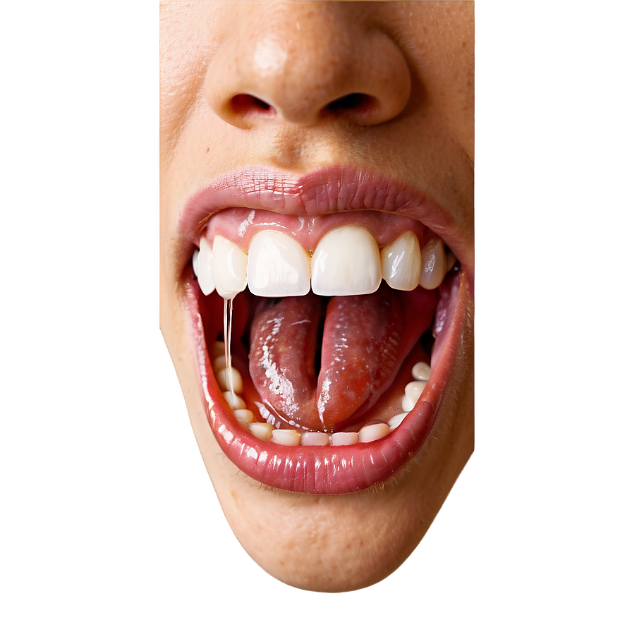 Mouth With Tongue Png Stl45 PNG
