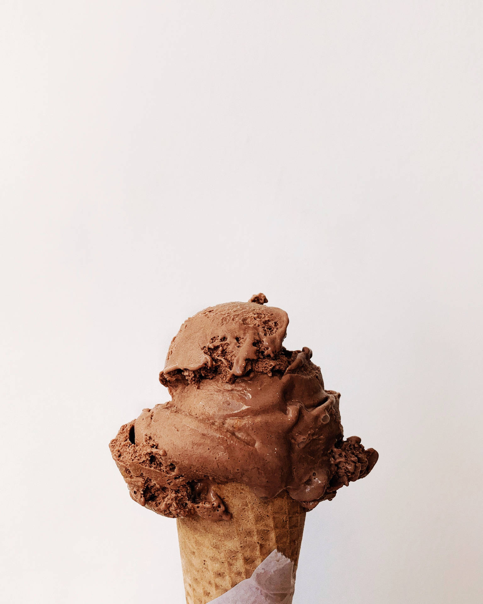 Mouthwatering Chocolate Ice Cream Wallpaper
