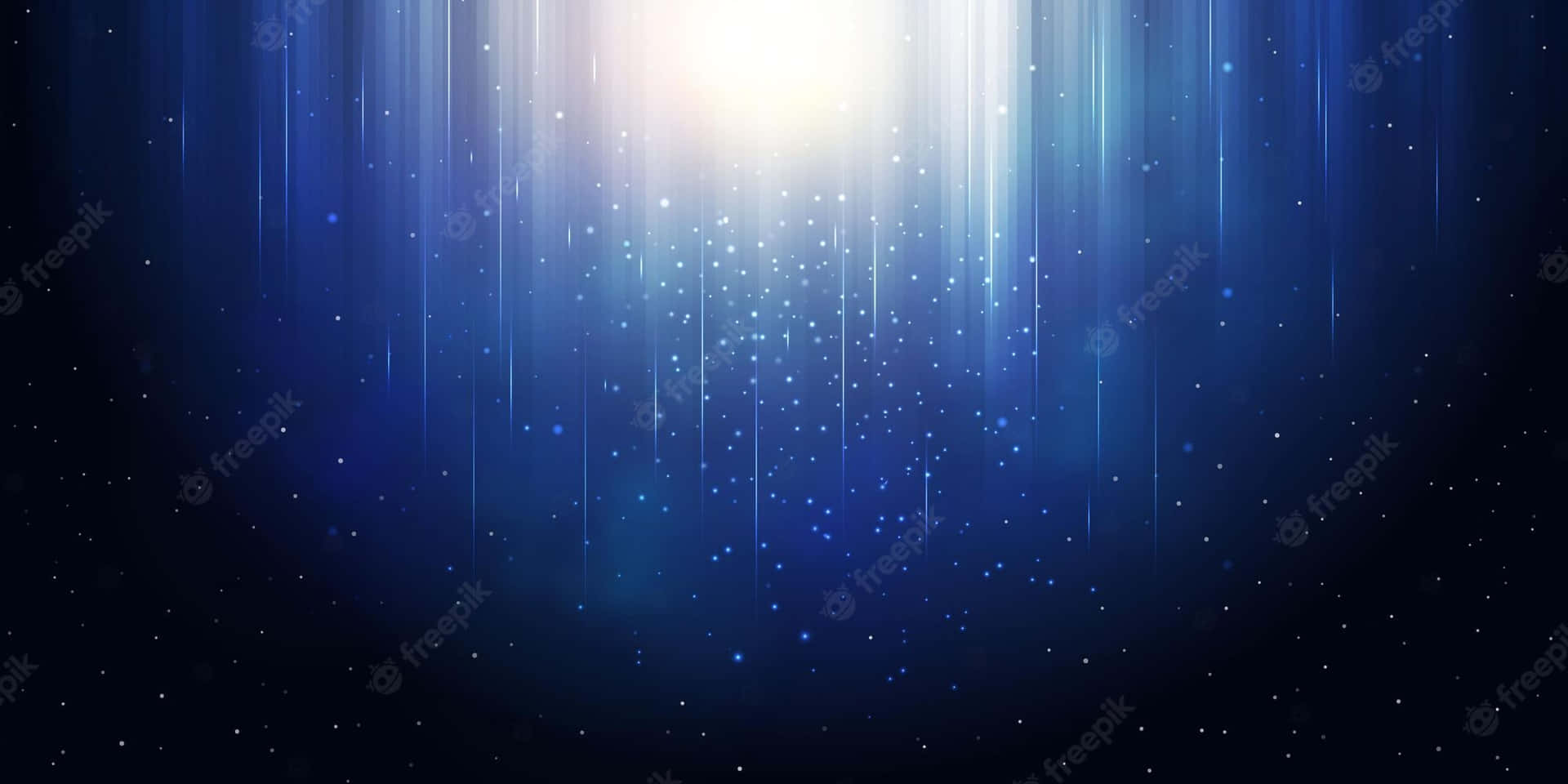 Blue Star Background With Light Wallpaper