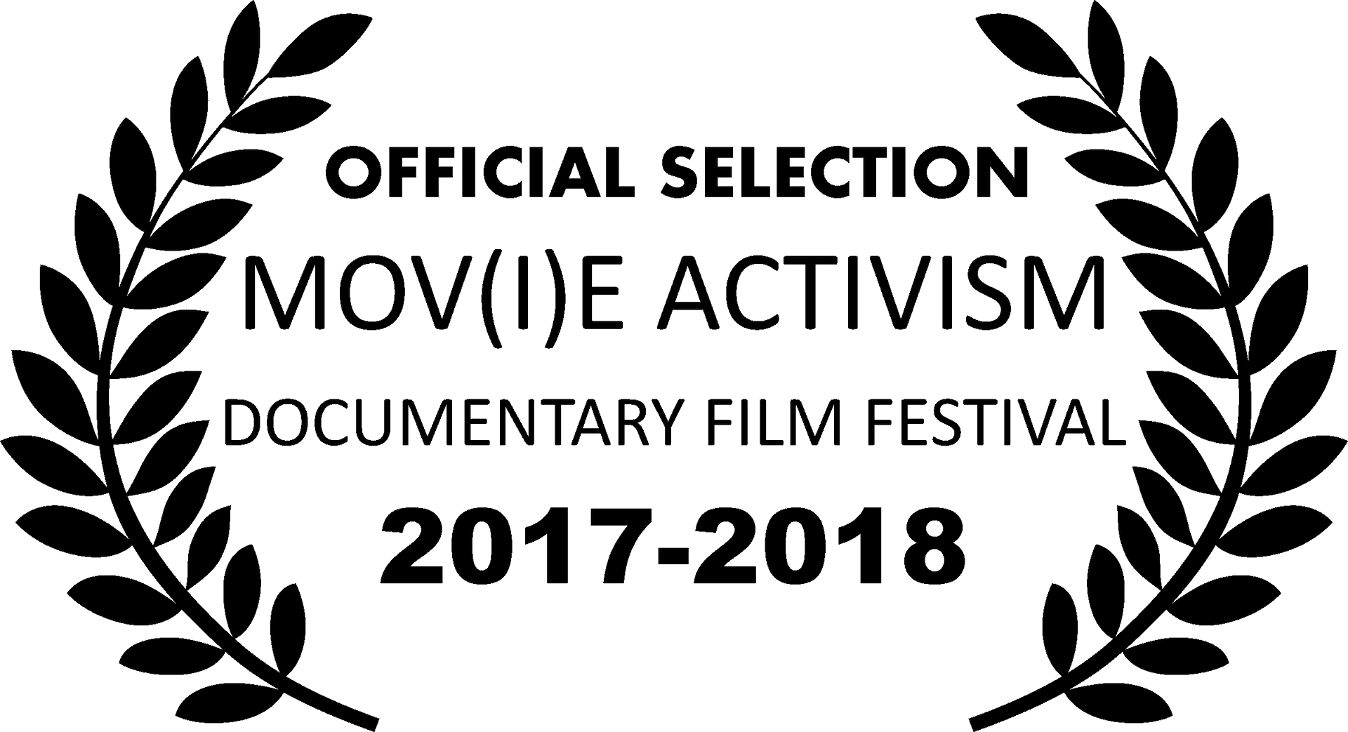 Movie Activism Festival Laurel Wreath20172018 PNG