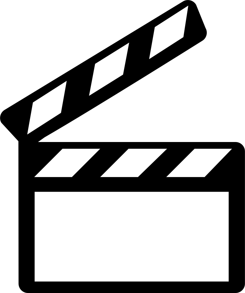 Movie Clapperboard Icon PNG