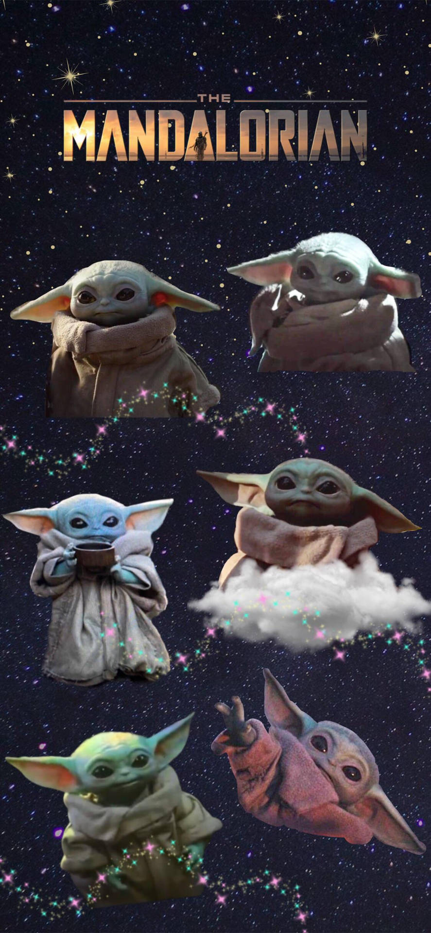 Baby Yoda Lights Up the Star Wars Galaxy Wallpaper