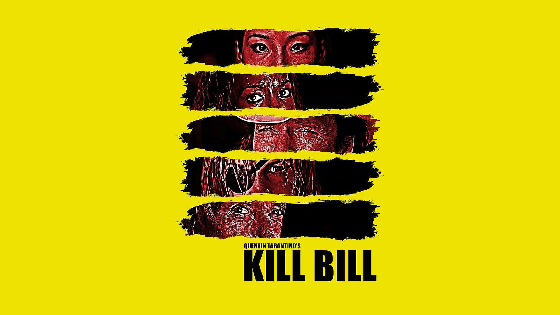 Killbill - Un Poster Con Le Parole Kill Bill