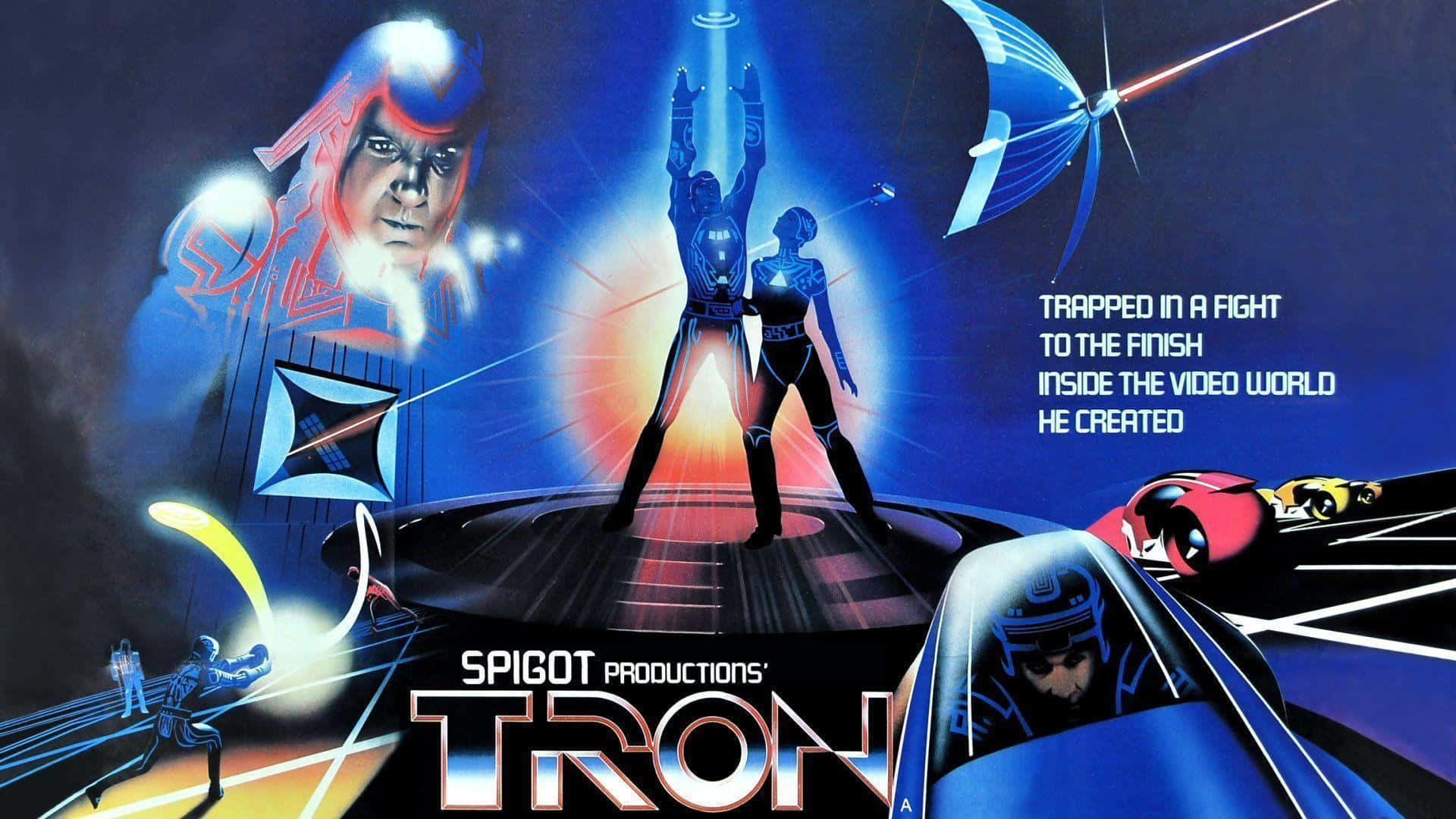 Tron The Movie Poster
