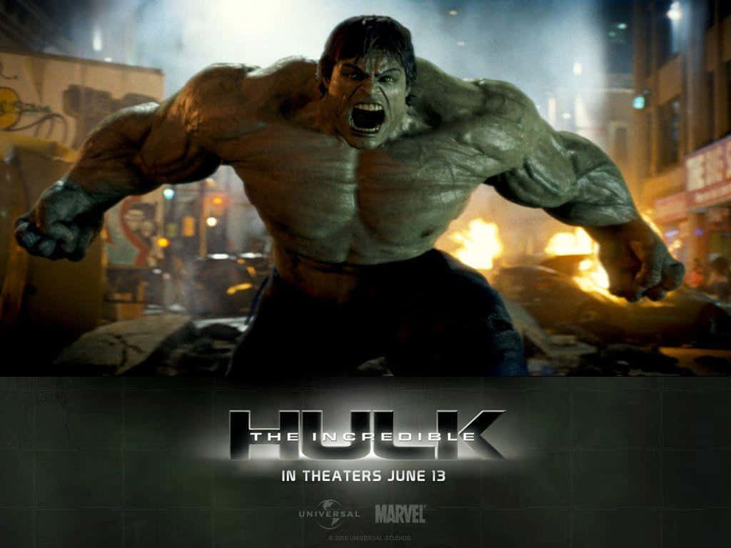 Denotroliga Hulkens Filmaffisch