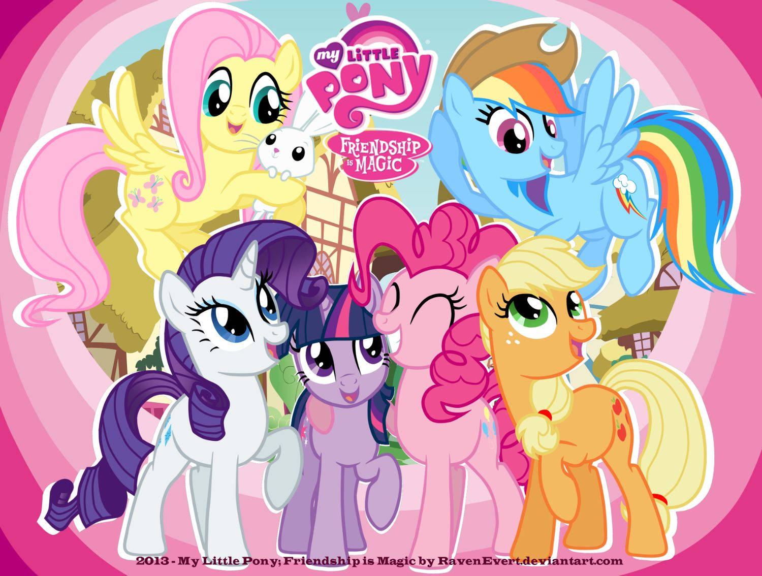 Movie Poster Of My Little Pony Wallpaper