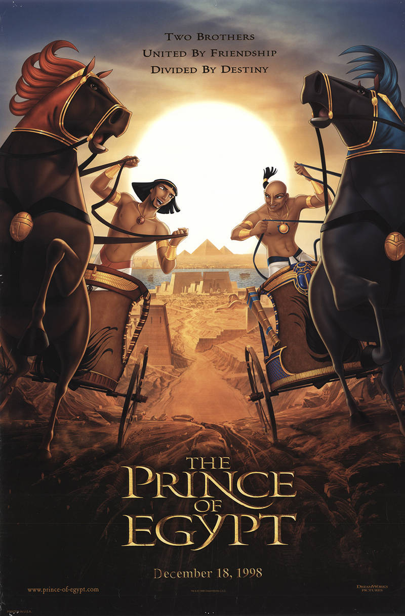 Filmplakatder Prinz Von Ägypten Wallpaper