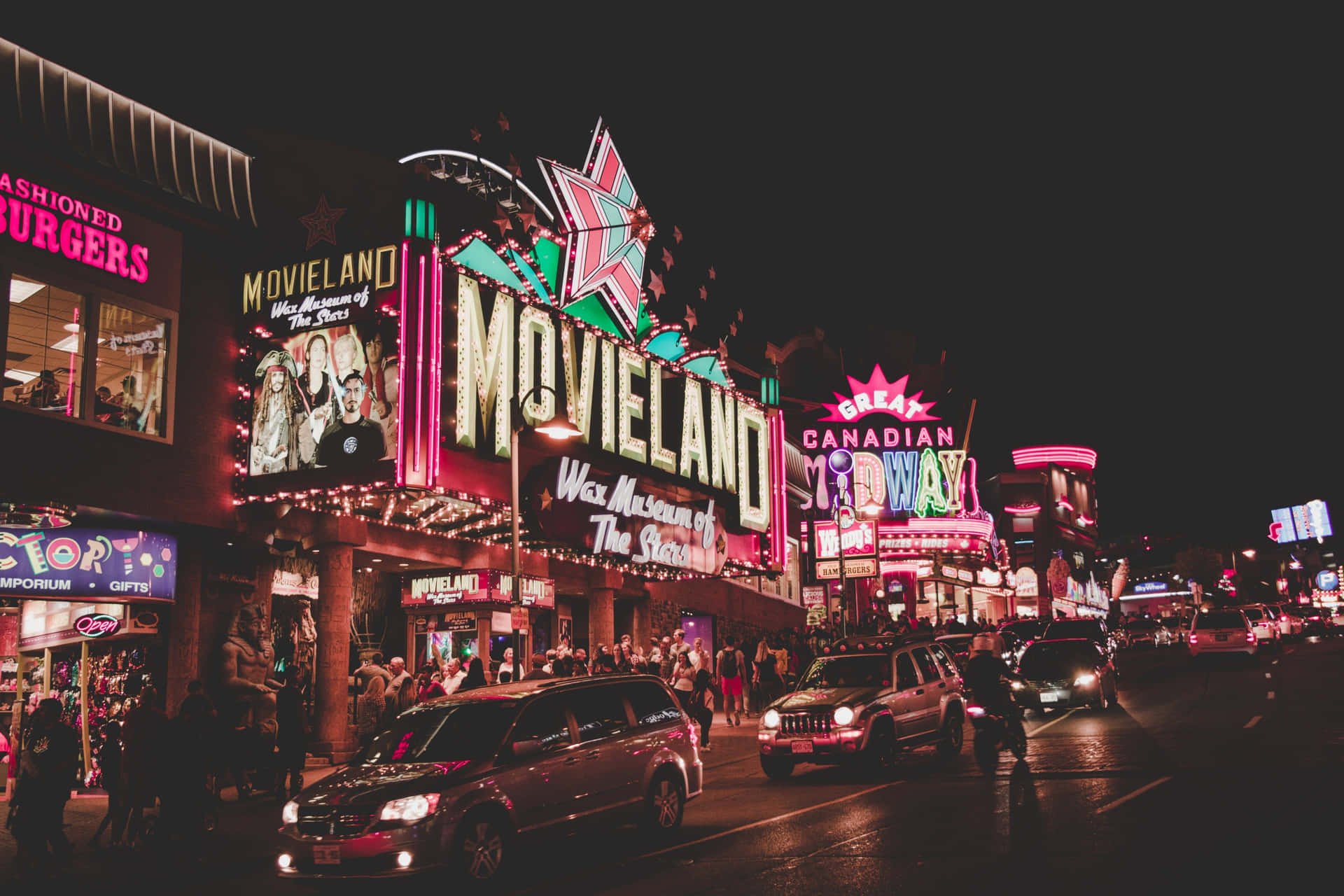 Movieland Wax House Canada Movie Theater Background