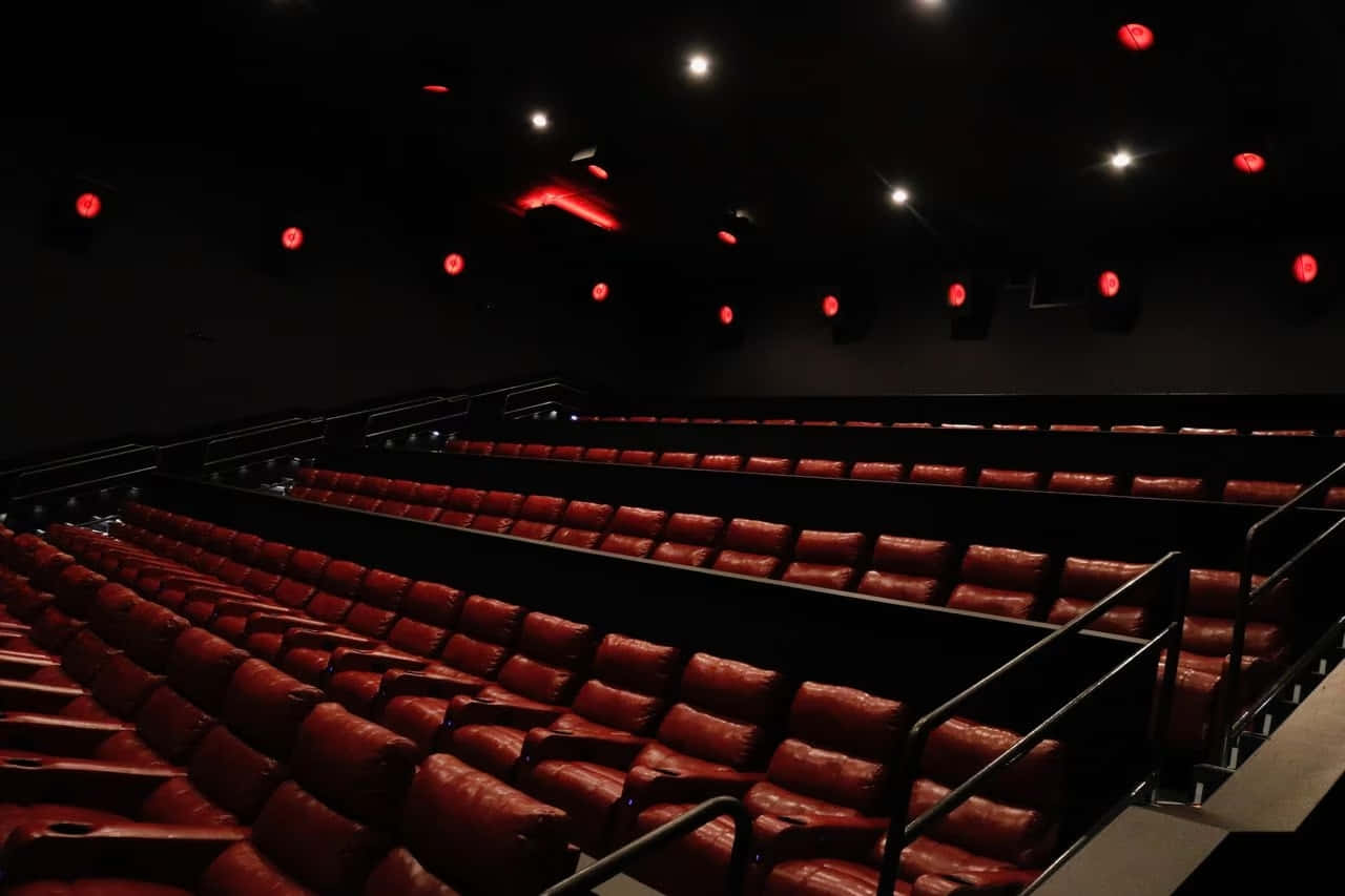 Grab your tickets and enjoy the experience of a movie theater Wallpaper