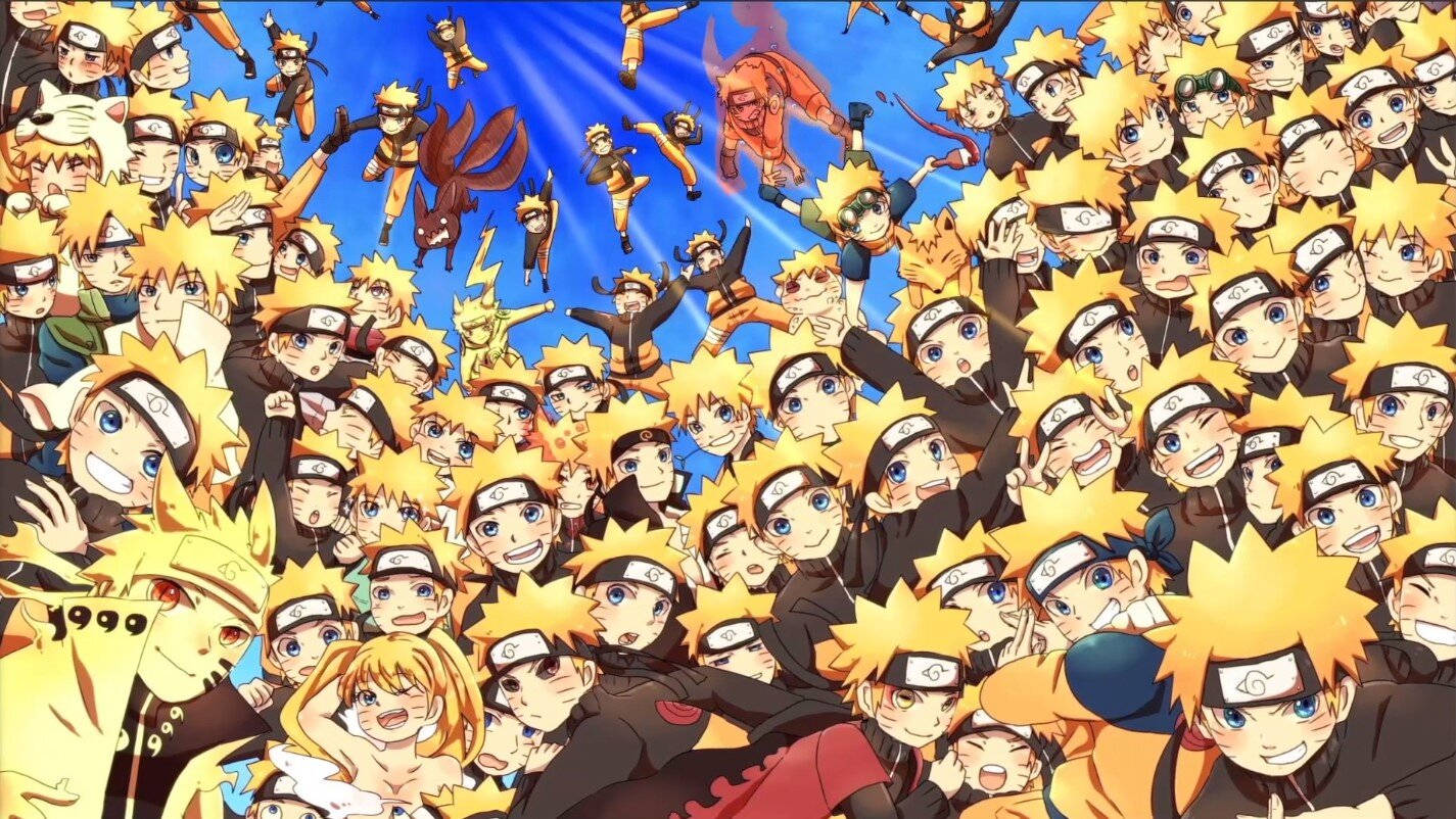Moving Naruto Cute Reactions Background