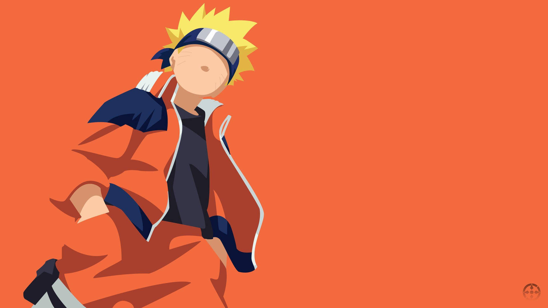 Moving Naruto Orange Jacket Wallpaper