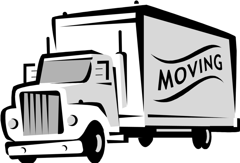 Moving Truck Graphic PNG