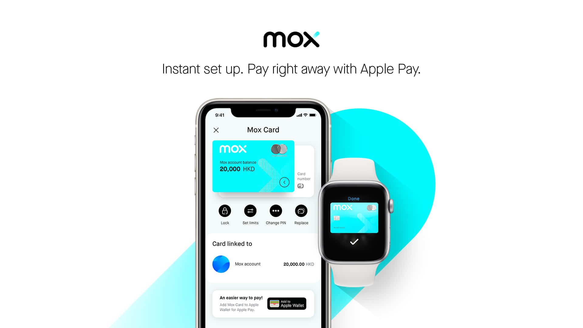 Mox giver Apple Pay-kunder et lommefyldt med smil. Wallpaper