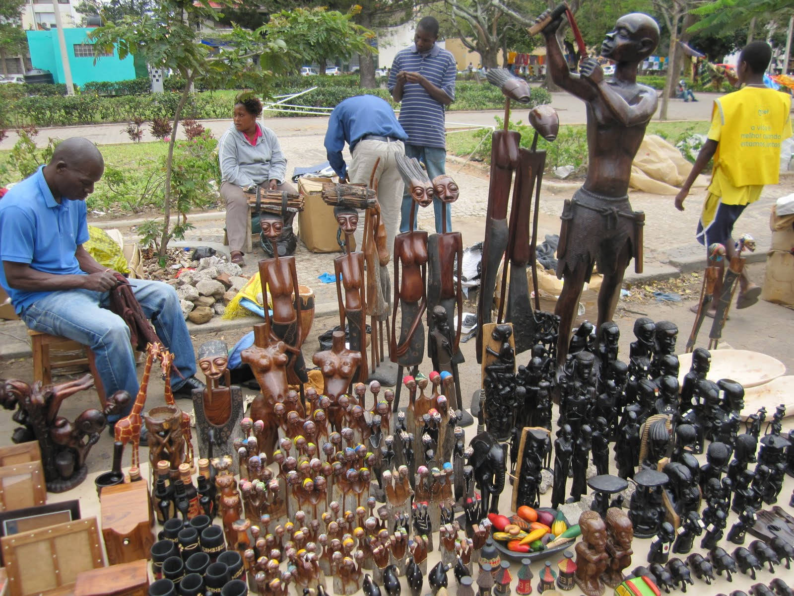 Feriade Artesanía De Mozambique Fondo de pantalla