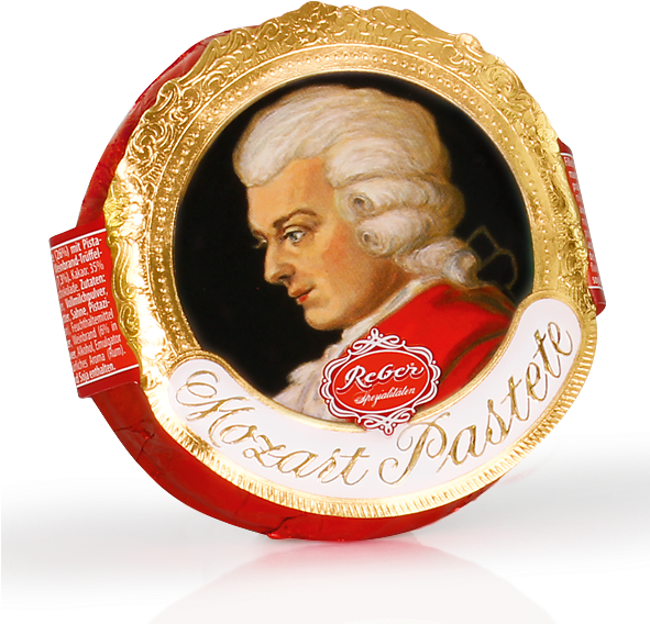 Mozartkugel Candy Portrait PNG