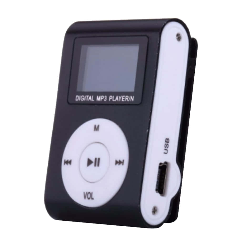 a digital mp3 player with a white screen