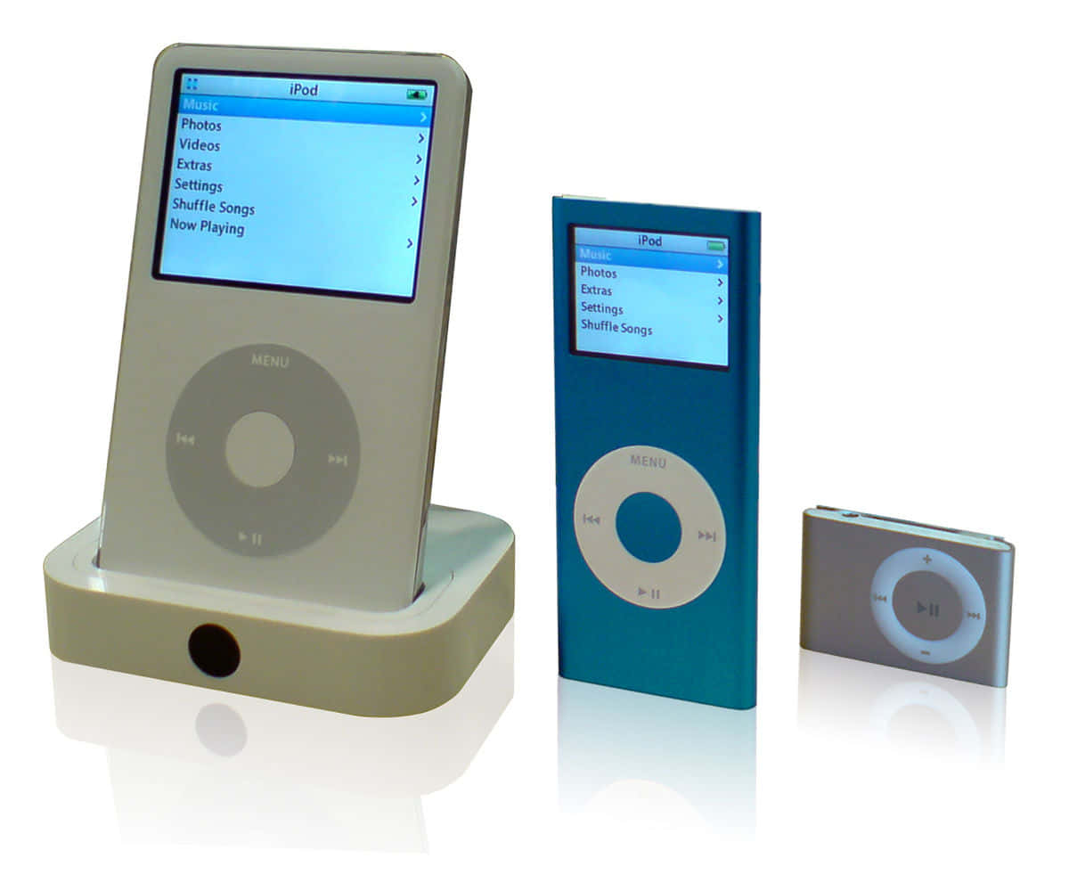 Captivating display of an MP3 Player