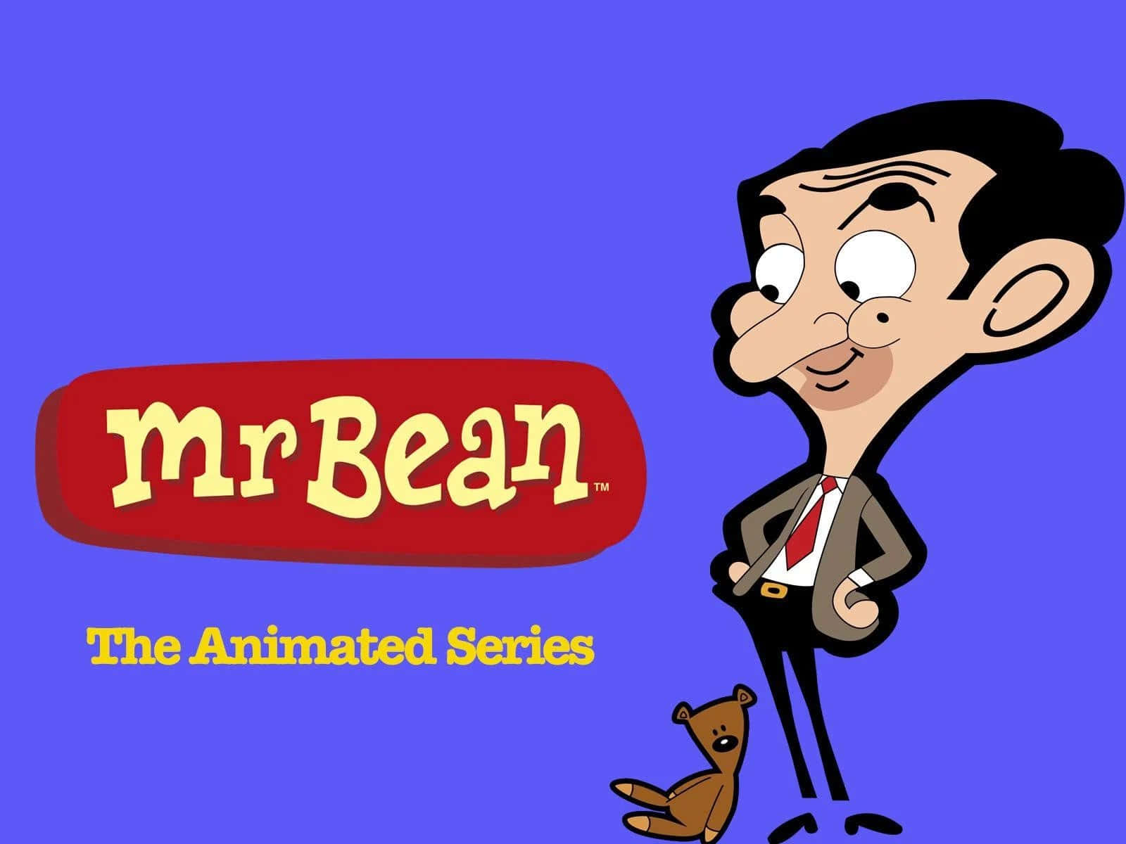 Mr. Bean's Hilarious Face in a Vibrant Suit