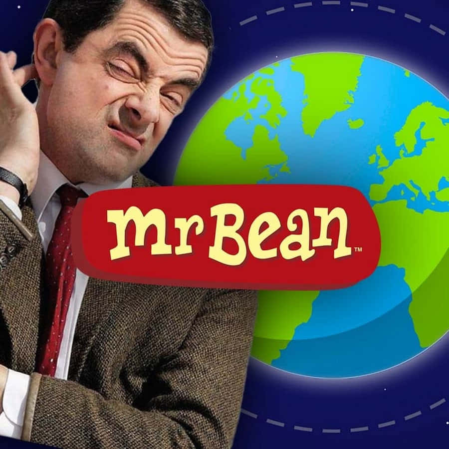 Caption: The Iconic Mr. Bean in his signature outfit
