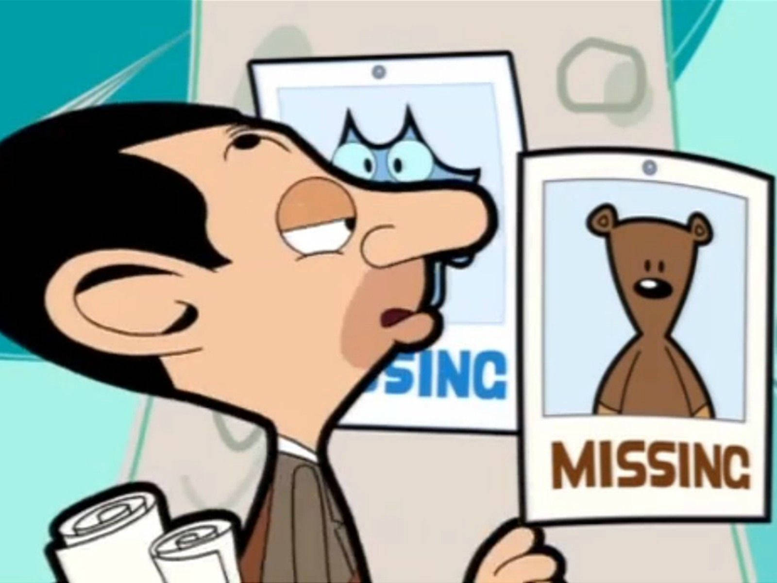 Mr. Bean Cartoon Missing Pet Background