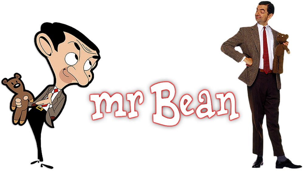 Download Mr Bean Cartoonand Live Action | Wallpapers.com