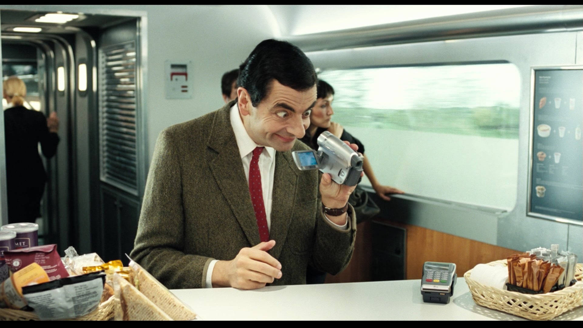 Mr. Bean Holiday Camcording Still Background