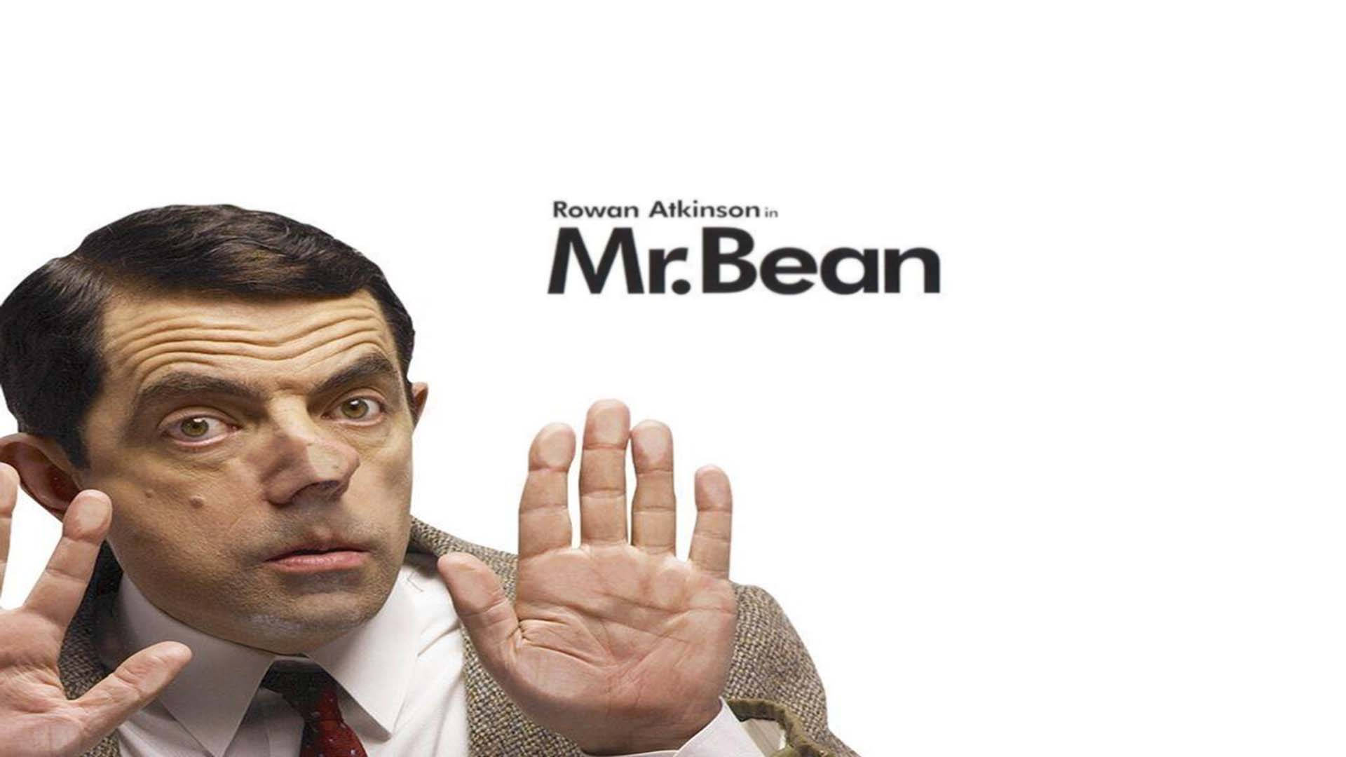 Mr. Bean Mirror Effect Poster Background