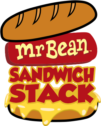 Mr Bean Sandwich Stack Logo PNG