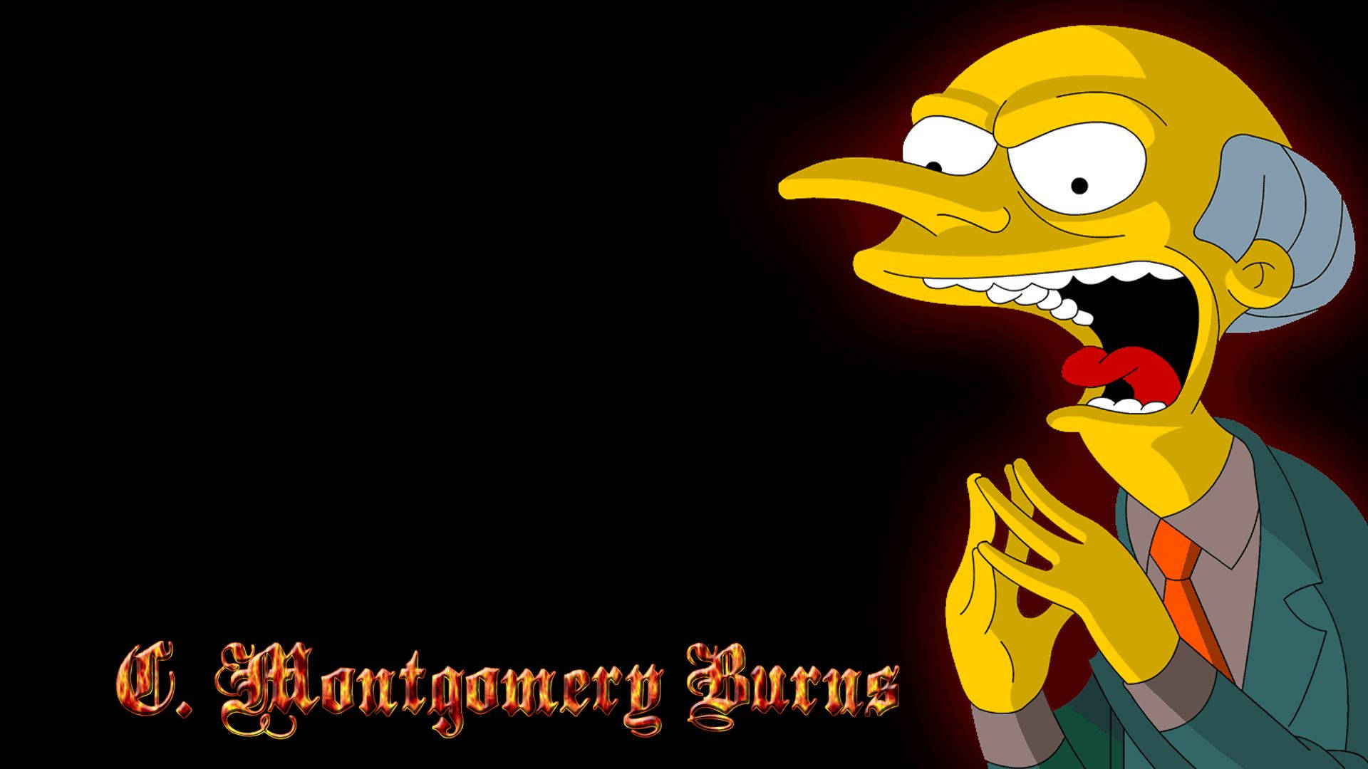 Mr. Burns From The Simpsons Wallpaper