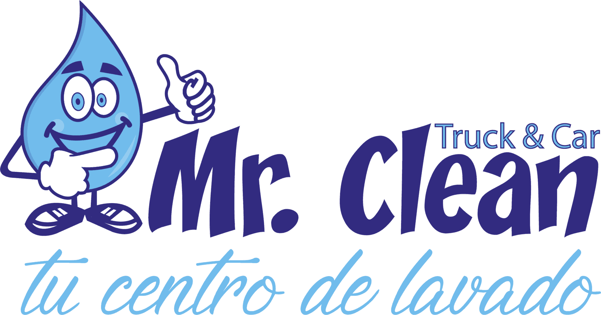 Mr Clean Logowith Animated Character PNG