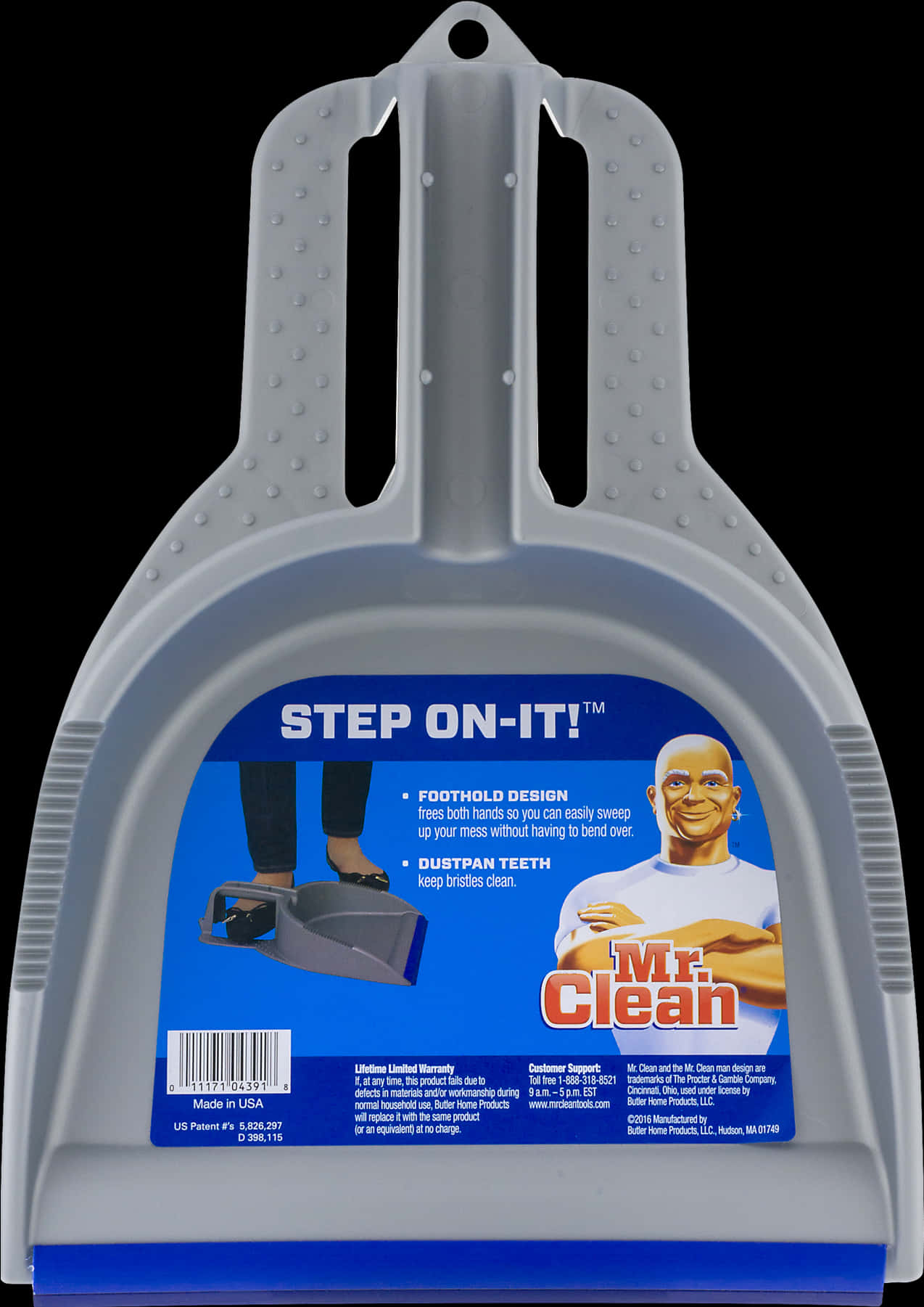Mr Clean Step On It Dustpan PNG