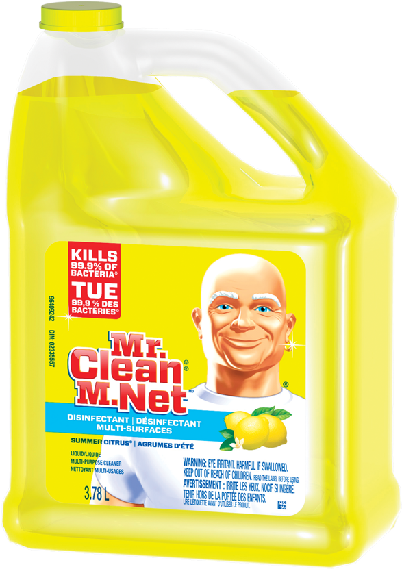 Mr Clean Summer Citrus Disinfectant PNG