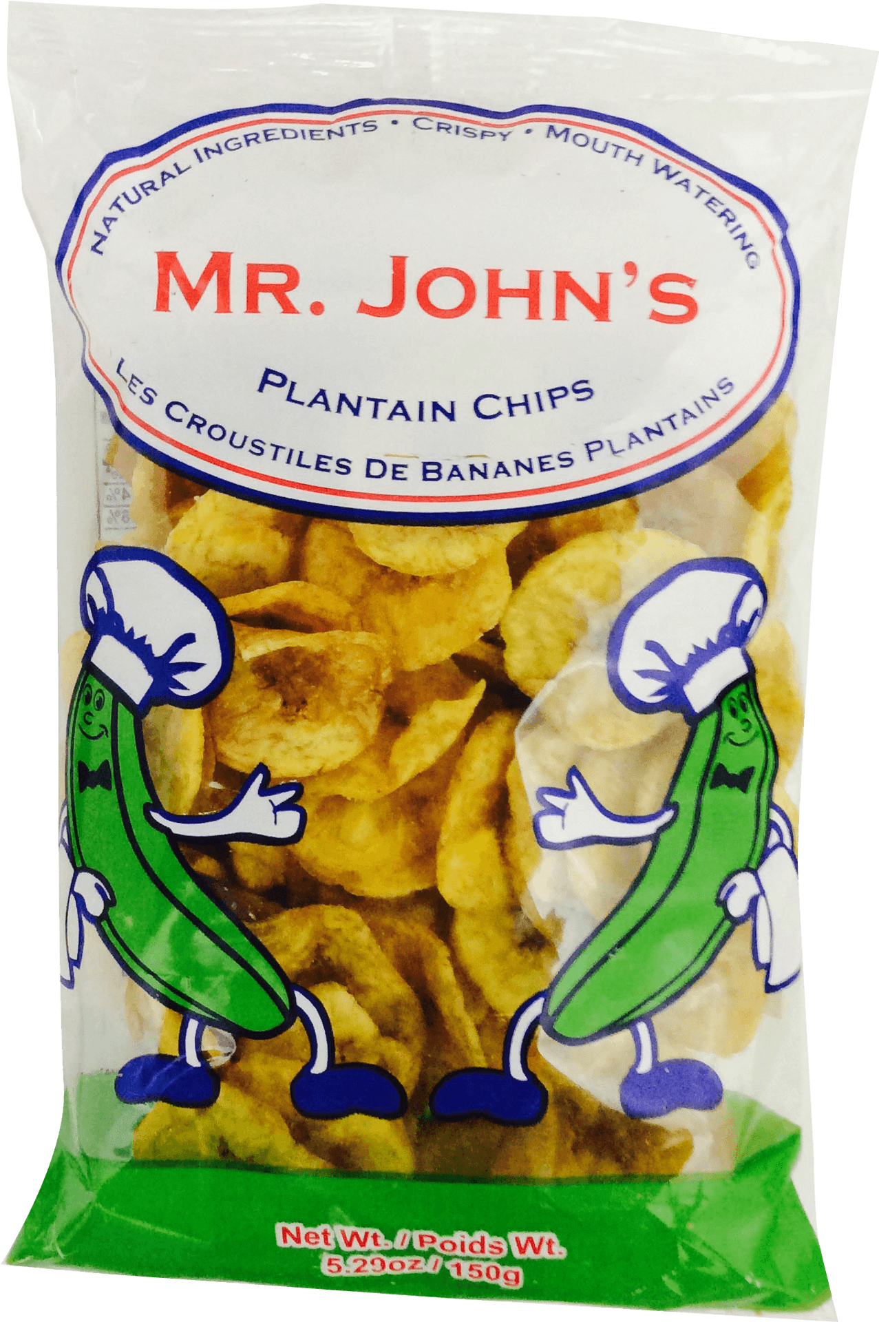Mr Johns Plantain Chips Package PNG