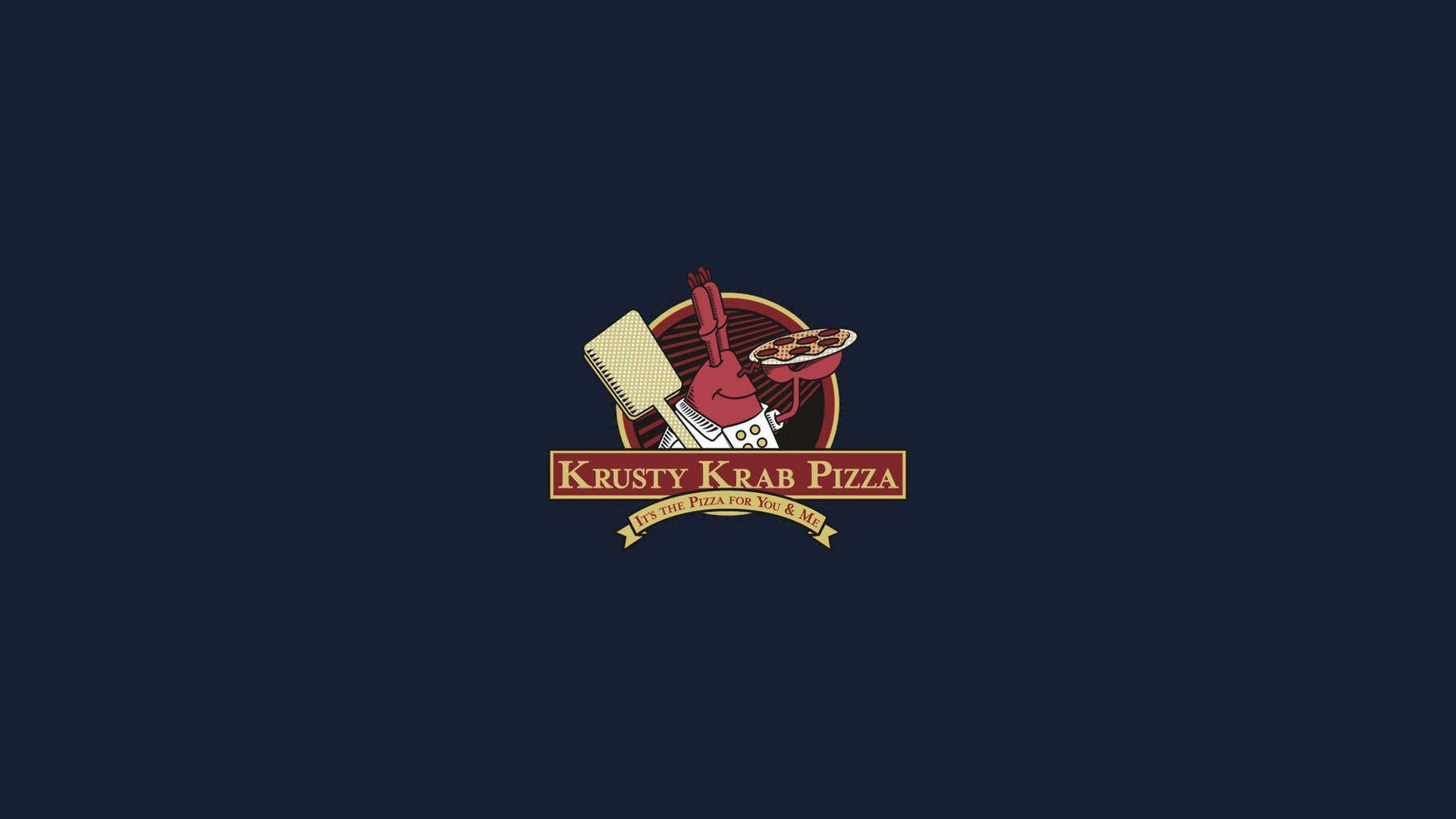 Dietapete Des Herrn Krabs Pizza. Wallpaper