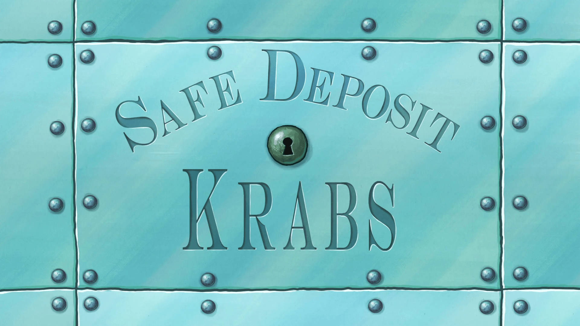 Mr. Krabs' Safe Deposit Wallpaper