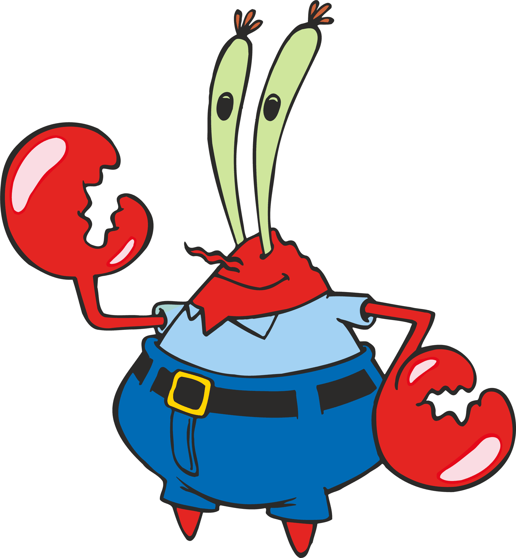 Download Mr Krabs Standing Sponge Bob Character | Wallpapers.com