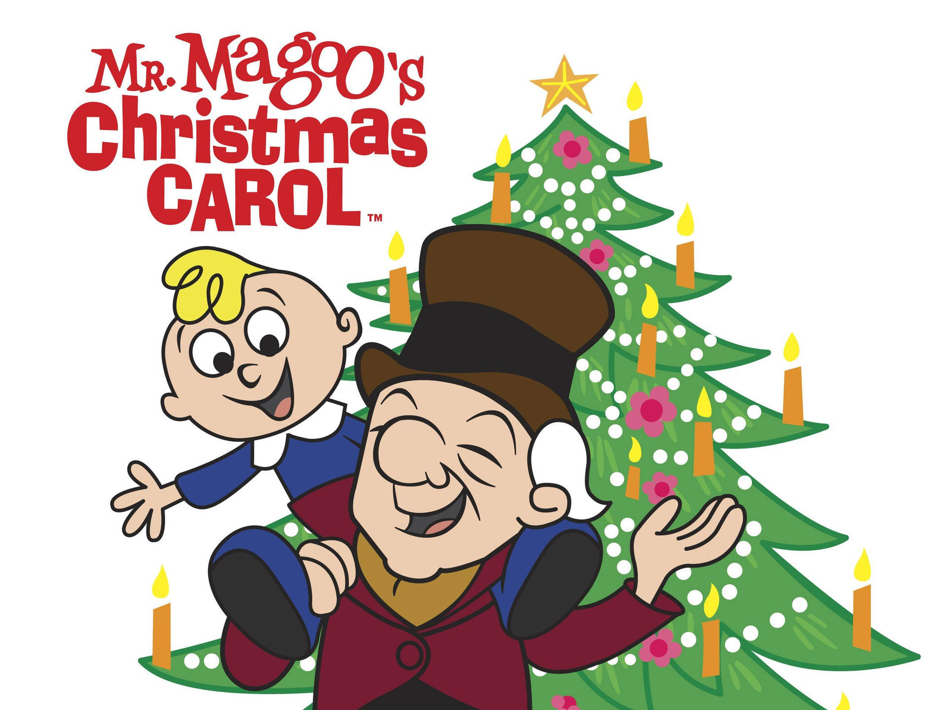 Mr Magoo's Jul Carol Plakat Wallpaper