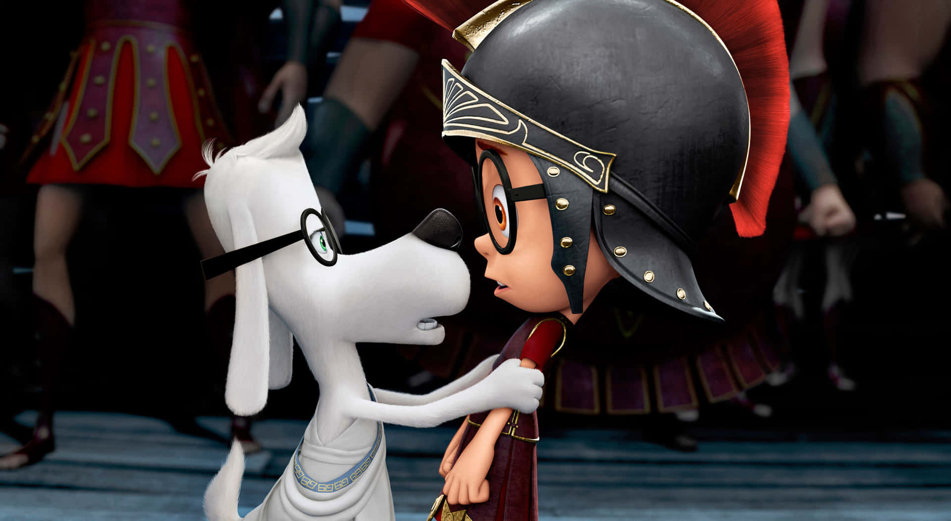 Mr Peabody Consoles Sherman Wallpaper